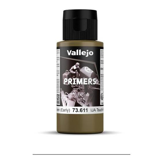 73611 Vallejo Surface Primer IJA Tsuchi Kusa IRO Earth Green (early) 60 ml