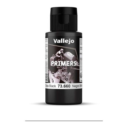 73660 Vallejo Gloss Black Primer 60ml