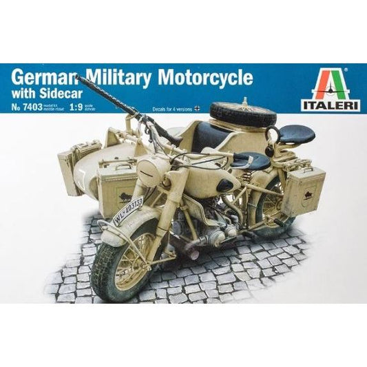 7403 Italeri 1/9 BMW R75 With Sidecar