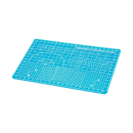74142 Tamiya cutting Mat Blue A5 Size