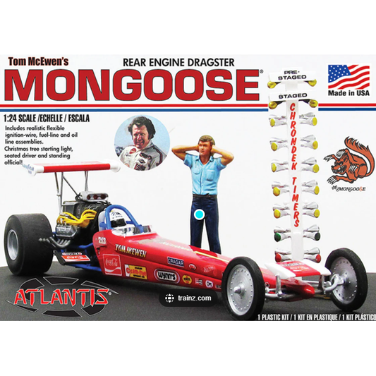 AMCM7529 Atlantis 1/24 Tom McEwen Rear Engine Dragster