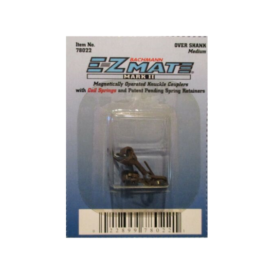 78022 Bachmann USA [HO] Over Shank (Medium) E-Z Mate Mark II Couplers