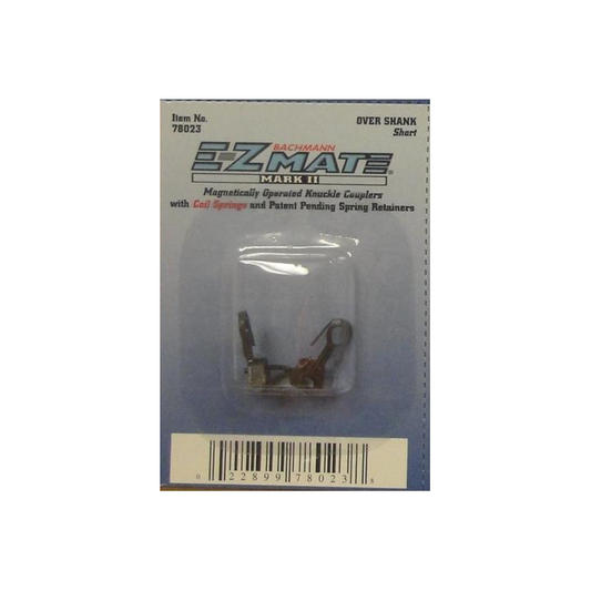 78023 Bachmann USA [HO] Over Shank (Short) E-Z Mate Mark II Couplers