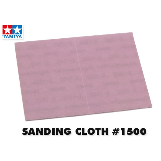 87233 Tamiya Sanding Cloth #1500