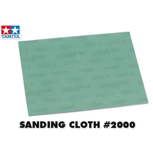 87234 Tamiya Sanding Cloth #2000