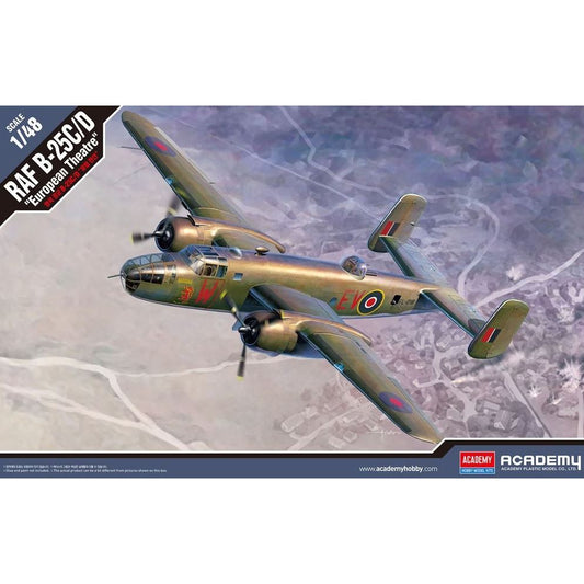 12339 Academy 1/48 Raf B-25C/D "European Theatre"