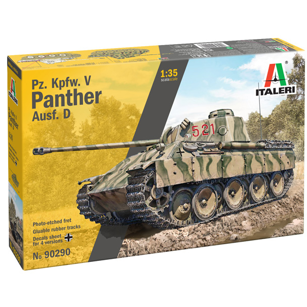 90290 Italeri 1/35 Pz Kpfw V Panther Ausf D