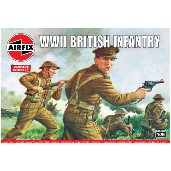 A00763V Airfix 1/76 WWII British Infantry N. Europe