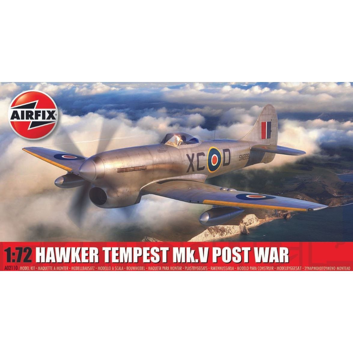A02110 Airfix 1/72 Hawker Tempest Mk.V Post War