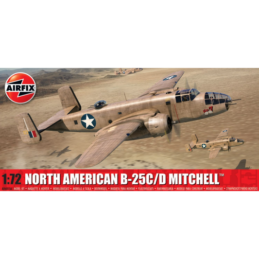 A06015A Airfix 1/72 North American B-25C/D Mitchell