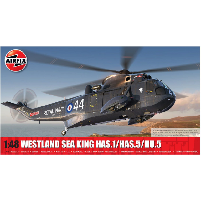 A11006 Airfix 1/48 Westland Sea King HAS.1/HAS.2/HAS.5/HU.5