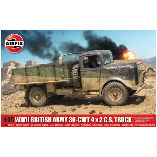 A1380 Airfix 1/72 WWII British Army 30-cwt 4x2 GS Truck