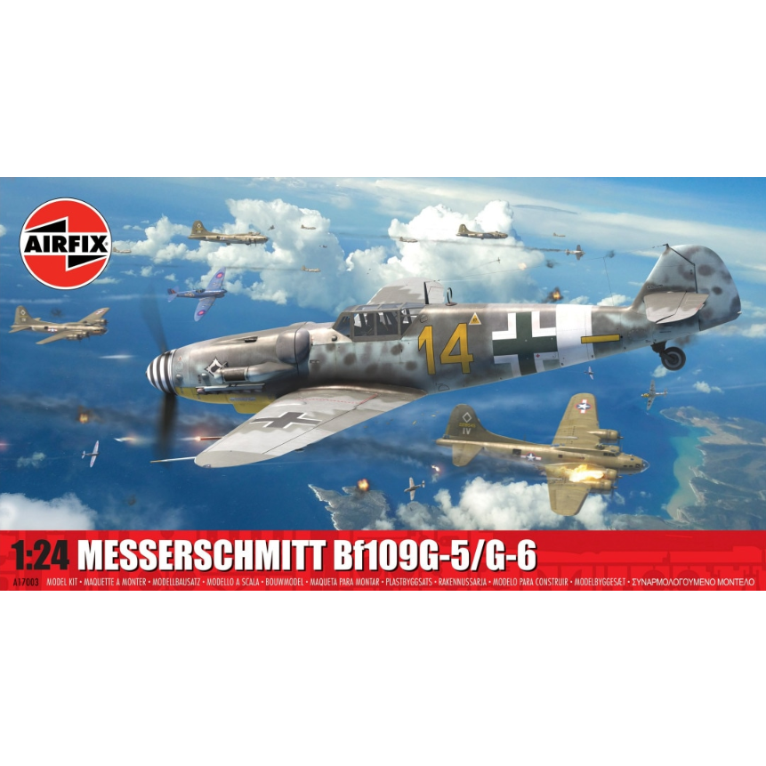 A17003 Airfix 1/24 Messerschmitt Bf109G-5/6