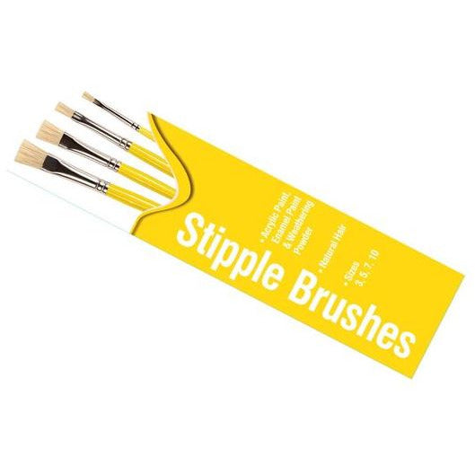 AG4306 Humbrol Stipple Brush Pack