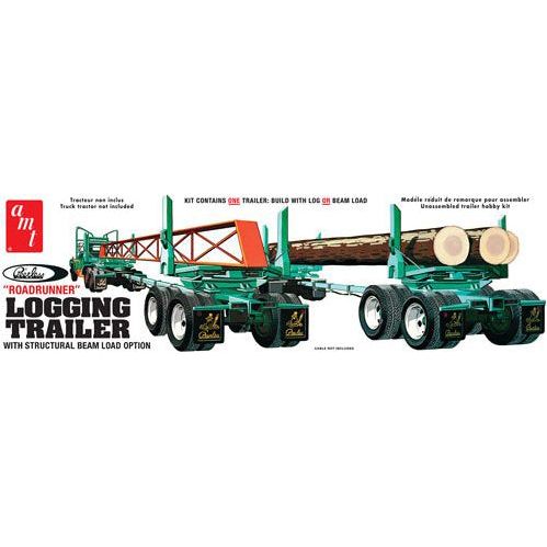 1103 AMT 1/25 Peerless Logging Trailer
