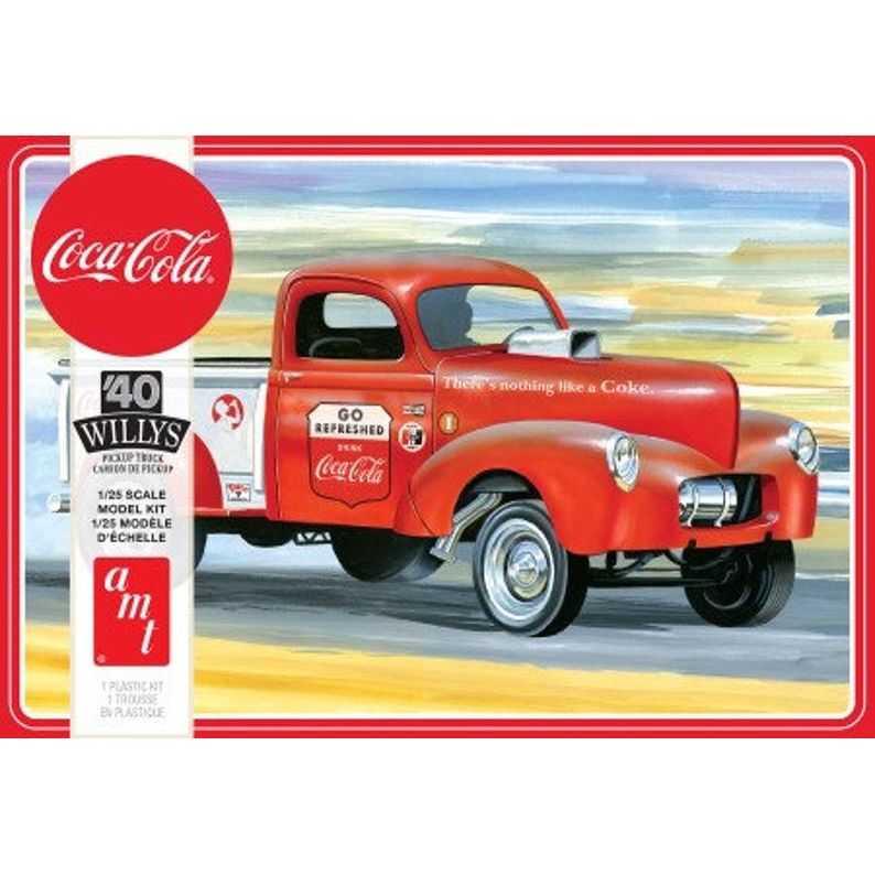 1145 1/25 Willy's Pickup Gasser (Coca Cola) 2T