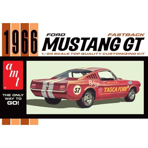 1305 AMT 1/25 1966 Ford Mustang Fastback 2+2