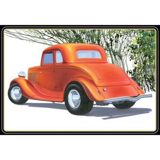 1384 AMT 1/25 1934 Ford 5-Window Coupe Street Rod