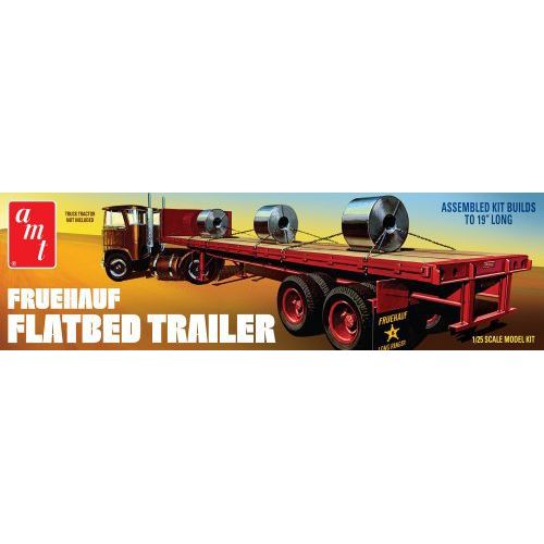 1399 AMT 1/25 Fruehauf Flatbed Trailer