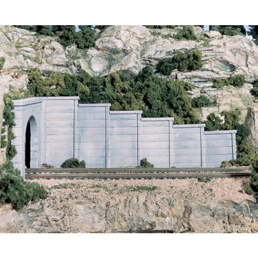 C1158 Woodland Scenics N Scale Concrete Retaining Wall