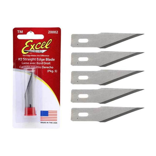 20002 Excel #2 Straight Edged Blades (5)