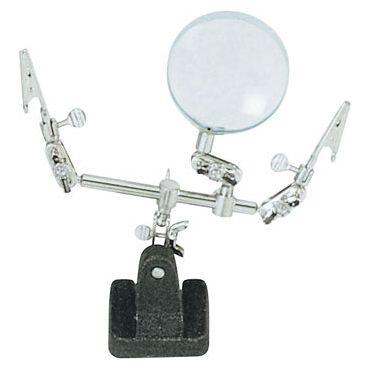 EXC 55675 Excel Extra Hands with 2 Clips & Magnifier