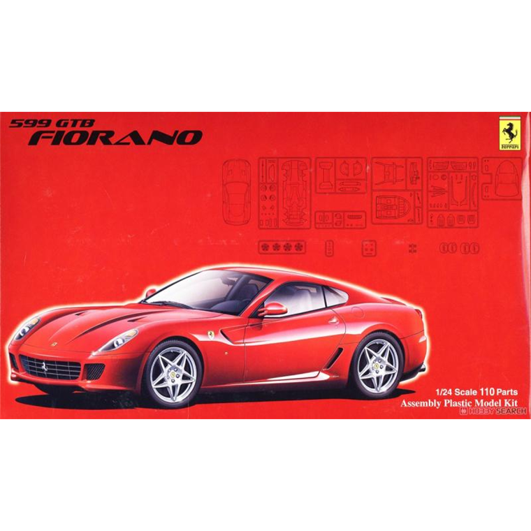 123660 Fujimi 1/24 Ferrari 599GTB with Etching Parts