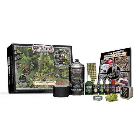 GM4003P the Army Painter GameMaster: Wilderness & Woodlands Terrain Kit