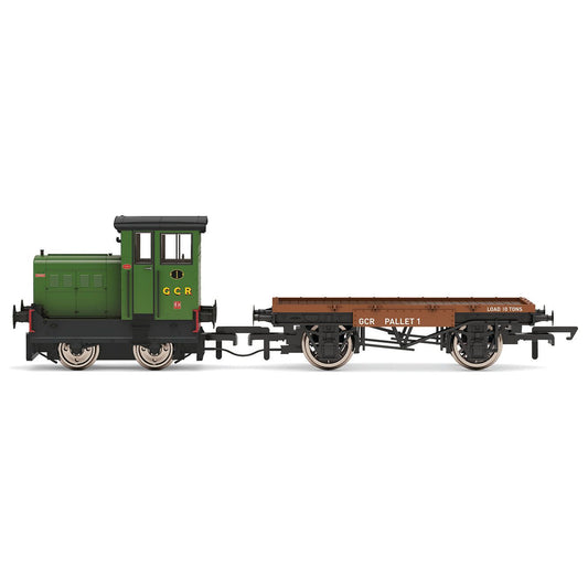 R30012 Hornby OO Scale GCR(N), Ruston & Hornsby 48DS, 0-4-0, No.1 'Qwag' - Era 10