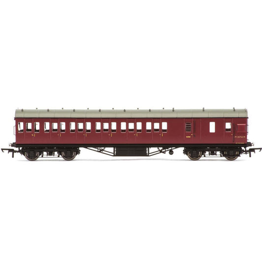 R4691B Hornby BR, 57’ Stanier Non-Corridor Third Brake, M20752M - Era 5