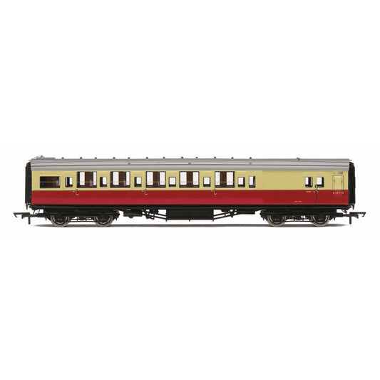 R4796 Hornby BR, Maunsell Corridor Brake Third Class, S3777S, Crimson & Cream - Era 4