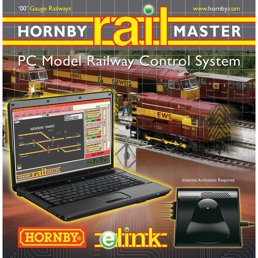 R8312SF Hornby e-link+Railmaster+1 amp P/Su