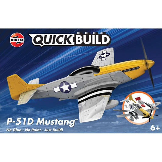 J6016 Airfix Quickbuild Mustang P-51D Model Kit