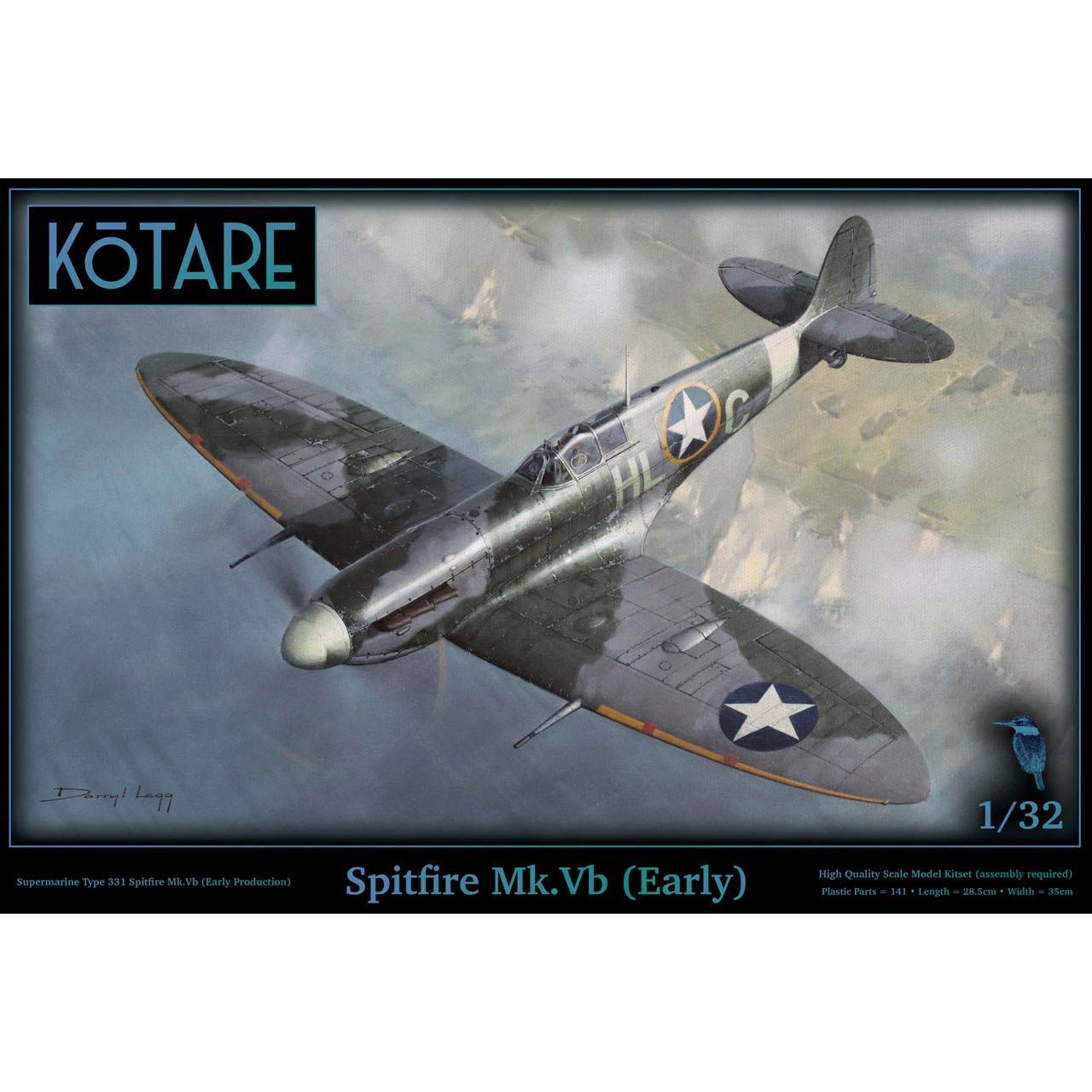 K32006 Kotare 1/32 Spitfire Mk.Vb (Early)