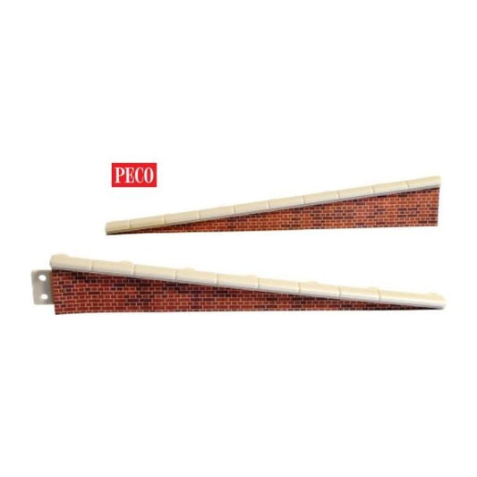 LK-66 Peco OO Scale Brick Platform Edging Ramp