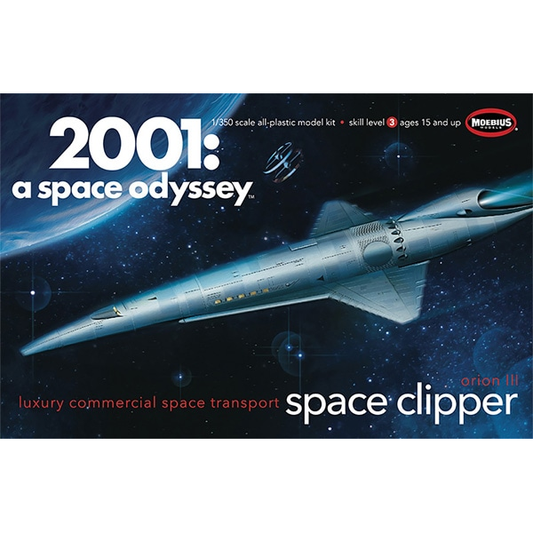 2001-12 Moebius 1/350 2001: A Space Odyssey Space Clipper Orion III