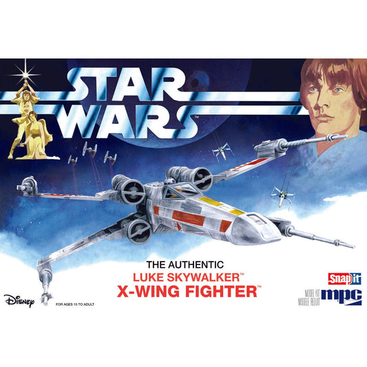 0948 MPC 1/63 Star Wars: A New Hope X-Wing Fighter (Snap)