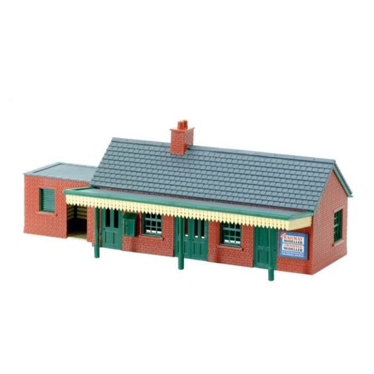 NB-12 Peco N Scale Brick Country Station Building