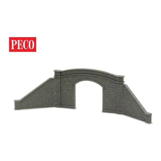 NB-33 Peco N Scale Single Track Bridge Sides Kit