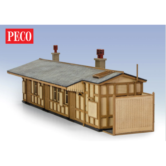 LK-205 Peco OO Scale GWR Station Building - Monkton Combe