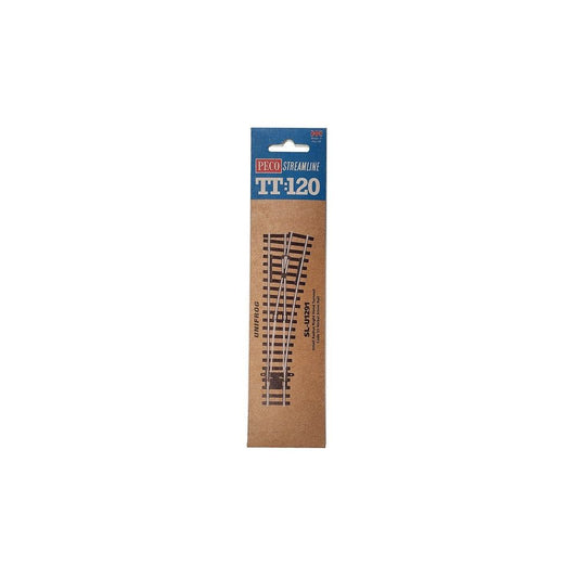 SL-U1291 Peco TT Scale Turnout, Small Radius, Right Hand (Code55) Unifrog