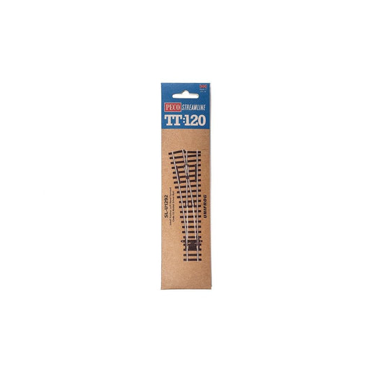 SL-U1292 Peco TT Scale Turnout, Small Radius, Left Hand (Code55) Unifrog