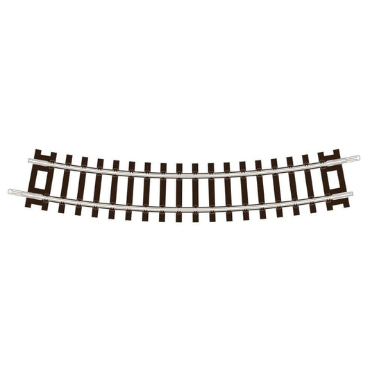 ST-1252 Peco TT:120 Setrack Double Curve, 2nd Radius Pack (Code55) Pack of 4