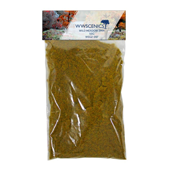 WWS 500ml 2mm Static Grass - 50g Bag