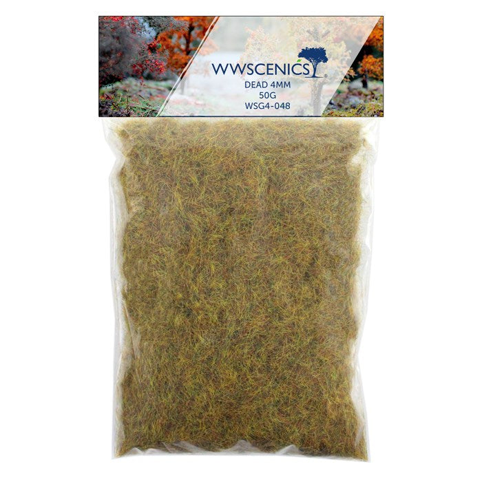 WWS 500ml 4mm Static Grass - 50g Bag