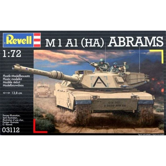 03112 Revell 1/72 M1A1 (HA) Abrams