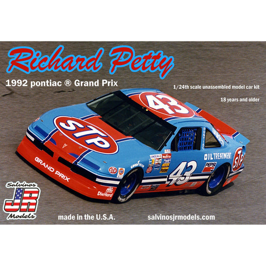 RPGP1992A Salvinos JR 1/24 Richard Petty 1992 Pontiac GP