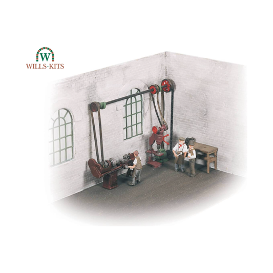 SSAM102 Wills OO Scale Scenic Series Workshop Set