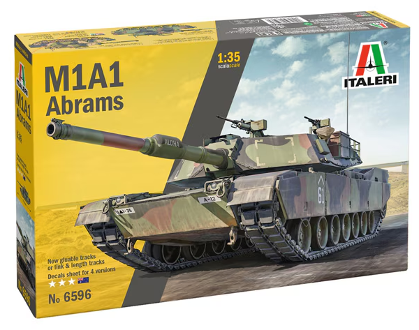 6596 Italeri 1/35 M1A1 Abrams
