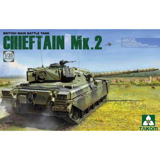 2040 Takom 1/35 British Main Battle Tank Chieftain Mk.2